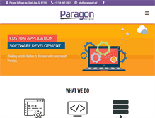 Tablet Screenshot of paragonsoft.net